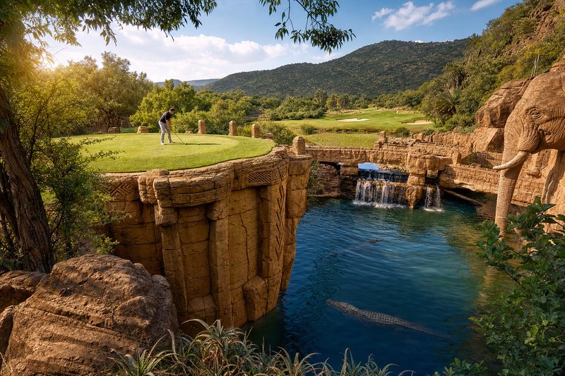 Golf in Sun City — Gary Player & Lost City